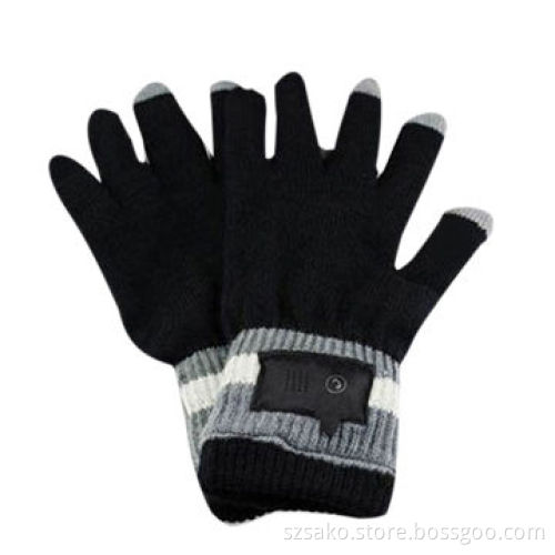 Built-in Headphones Bluetooth Glove Touchscreen Control Mini Bluetooth Speaker